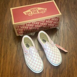 Vans slip on shoes size youth 1